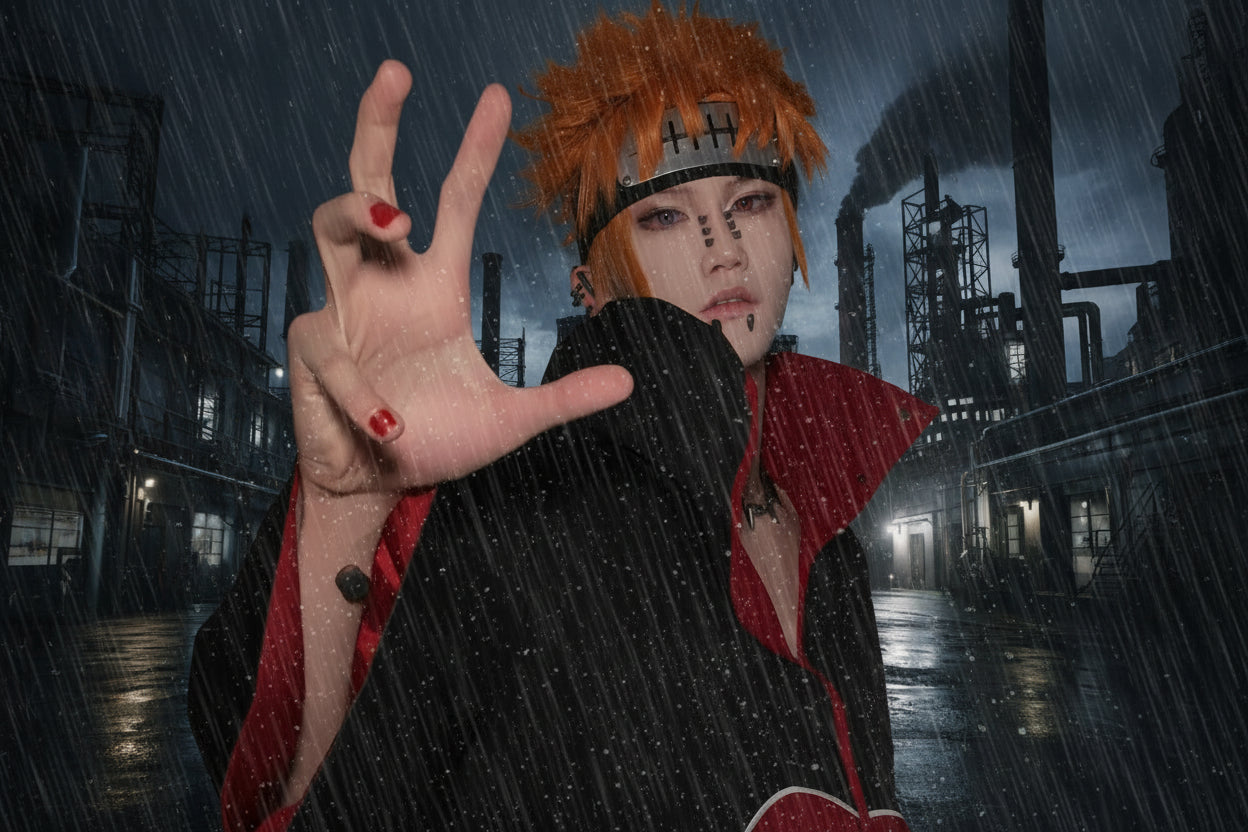 Itachi Uchiha Akatsuki Cloak Cosplay Costume – Anime Robe (Naruto Inspired)