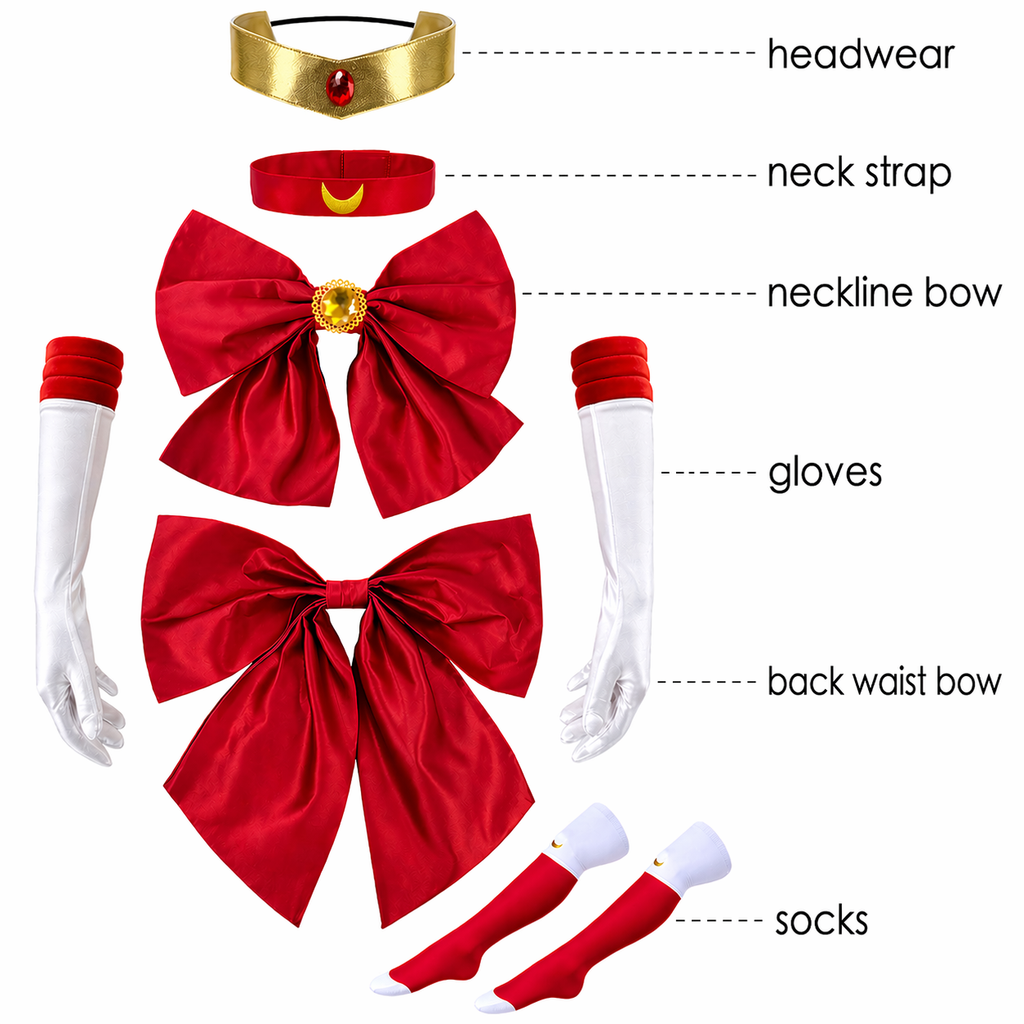 Sailor Moon Cosplay Costume – Usagi Tsukino Full Uniform Set