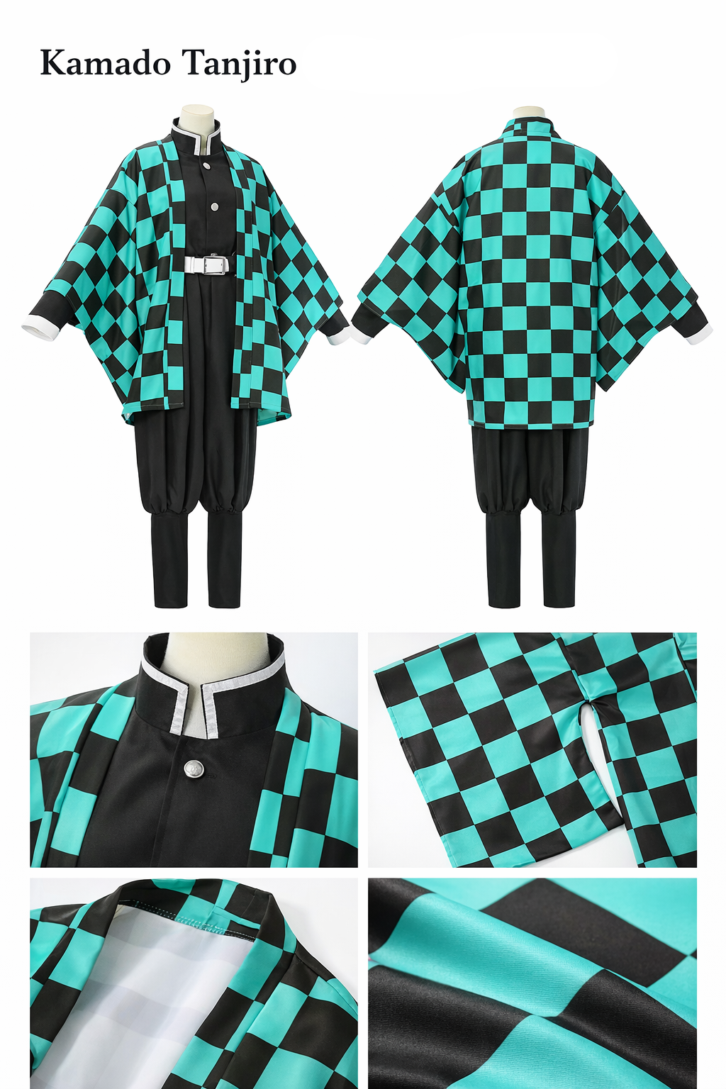 Demon Slayer Cosplay Costume – Kimetsu no Yaiba Anime Uniform Set