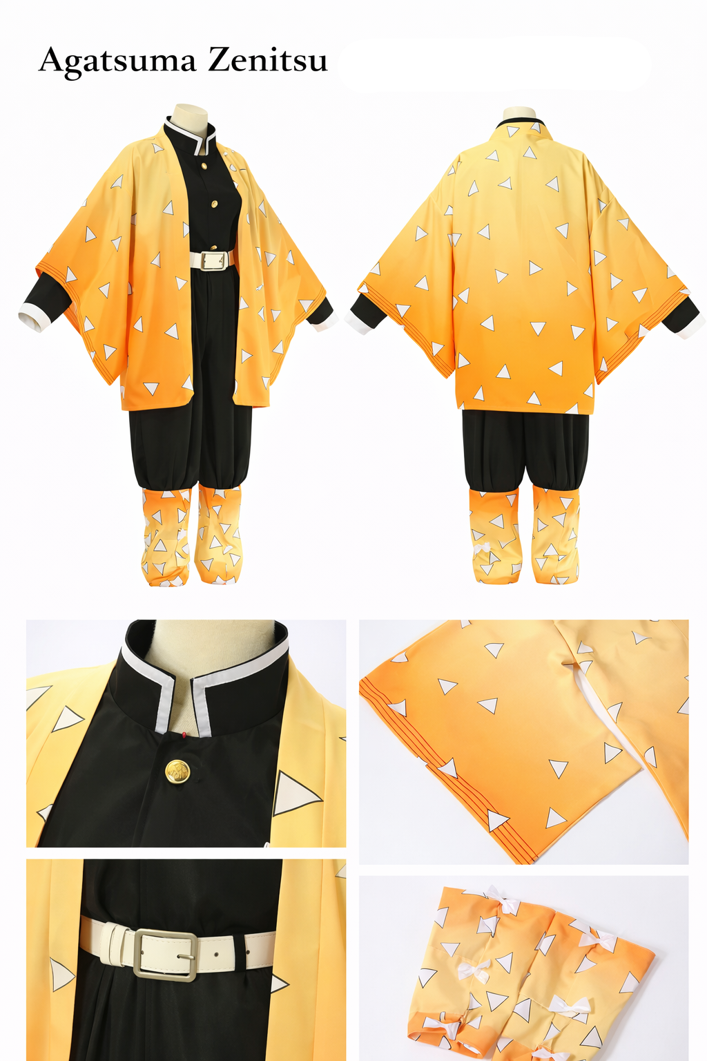 Demon Slayer Cosplay Costume – Kimetsu no Yaiba Anime Uniform Set