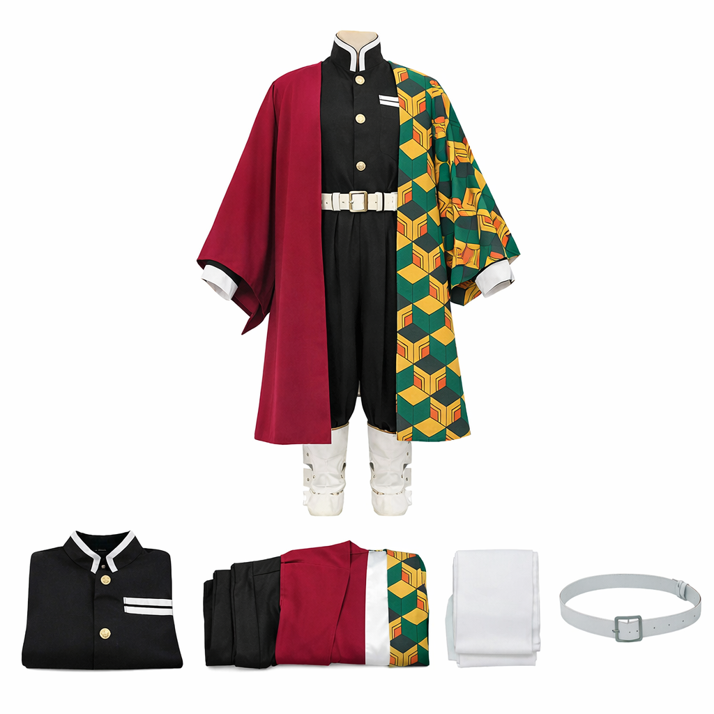 Demon Slayer Cosplay Costume – Kimetsu no Yaiba Anime Uniform Set