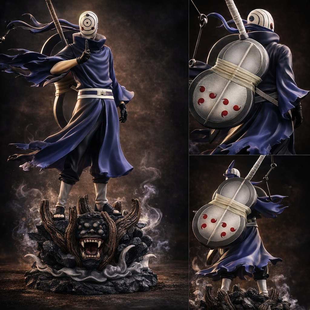 Uchiha Obito Anime Figure – Naruto PVC Collectible Statue