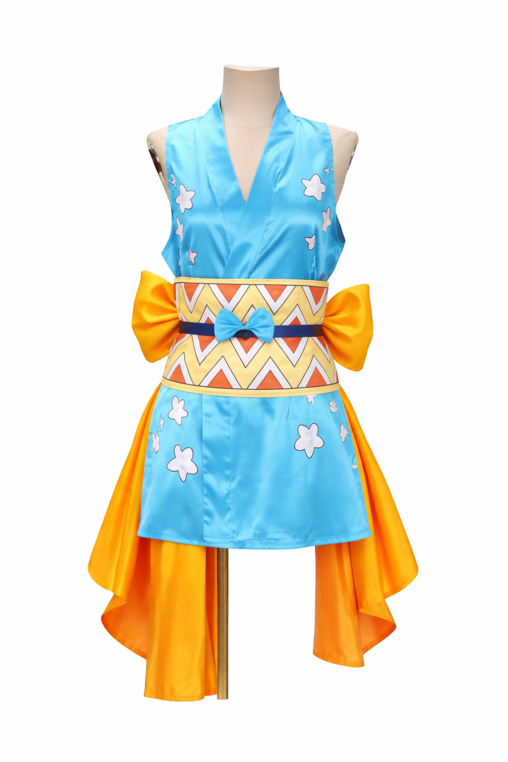 Nami Cosplay Costume Dress – One Piece Anime Outfit with Headgear