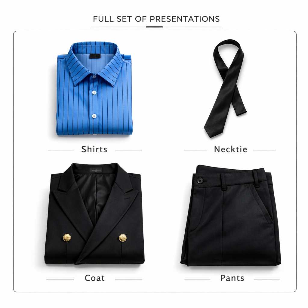 One Piece Sanji Cosplay Costume –Anime Suit Set
