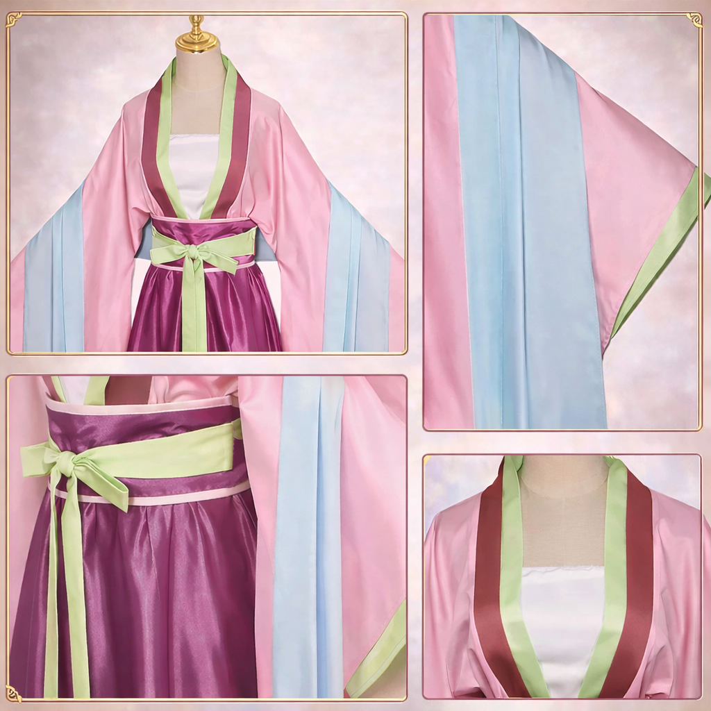 Maomao Cosplay Costume – The Apothecary Diaries Pink Dress Outfit