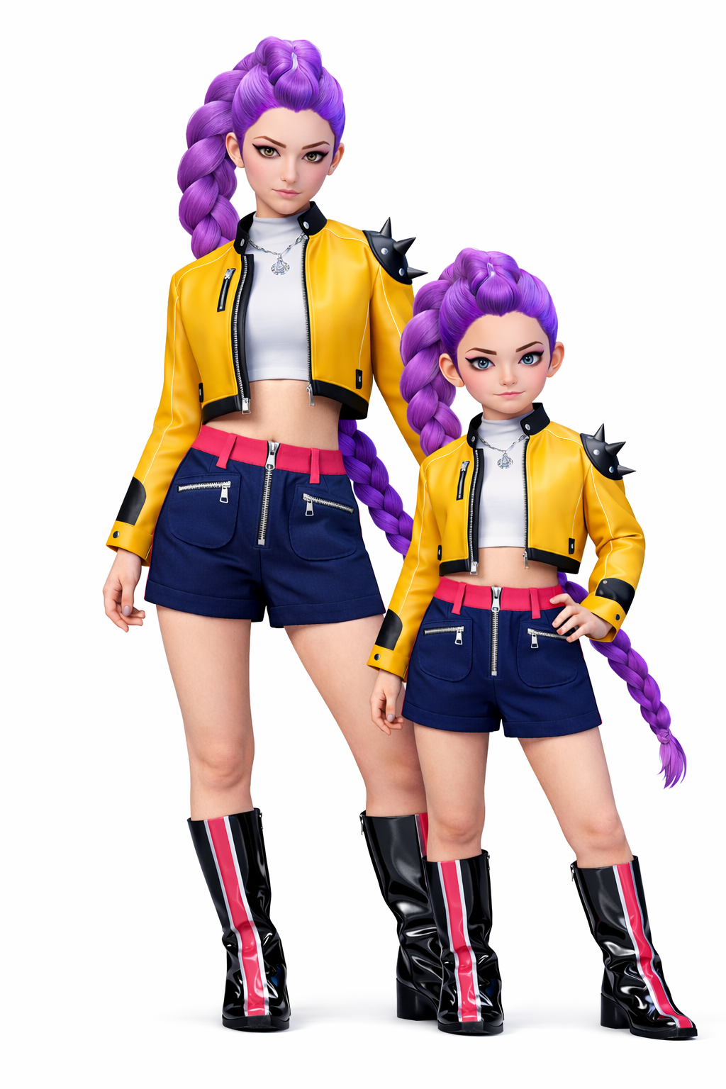 K-Pop Demon Hunters Rumi Cosplay Costume Set – Anime Idol Outfit for Women & Kids