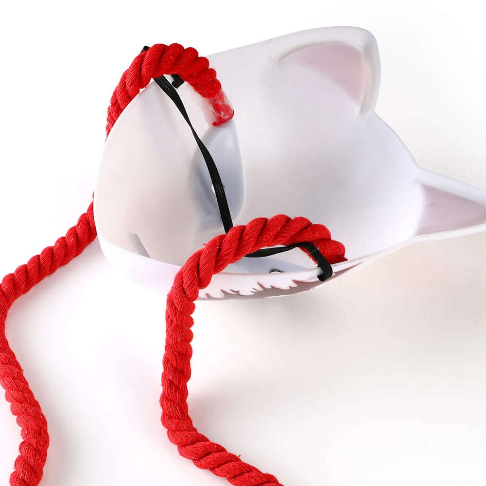 Demon Fox Mask – Anime Cosplay Prop - Tanjiro, Sabito, Makomo