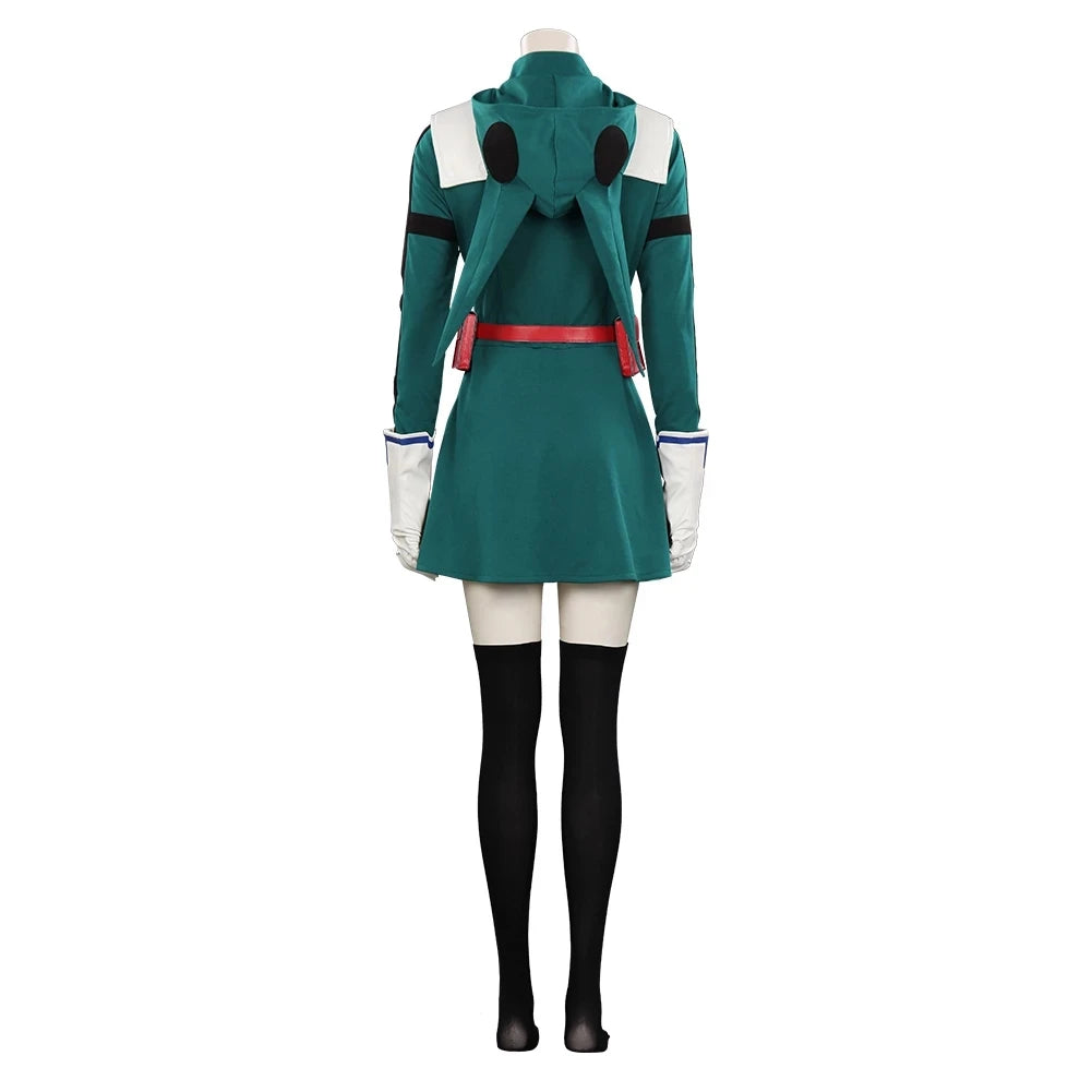 Midoriya Izuku Deku Cosplay Costume – My Hero Academia Inspired Hero Suit