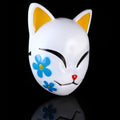 Demon Fox Mask – Anime Cosplay Prop - Tanjiro, Sabito, Makomo