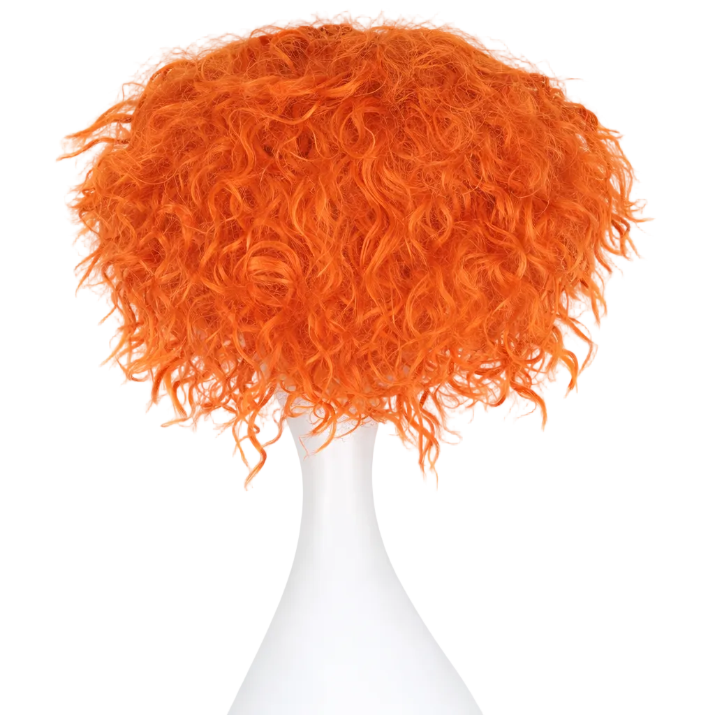 Mad Hatter Orange Curly Wig – Alice Inspired Cosplay