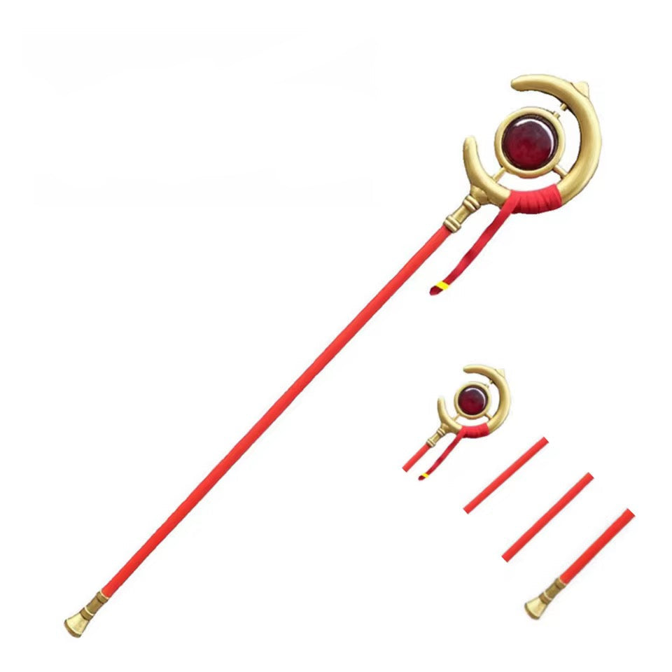 Frieren Inspired Mage Staff Cosplay Prop – 160cm Fantasy Anime Accessory