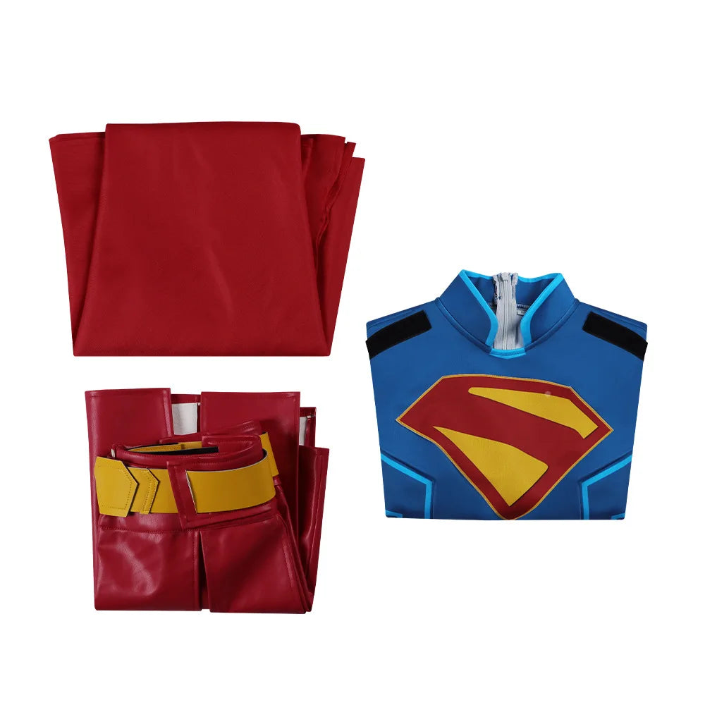 Women’s Superhero Cosplay Costume – Top Skirt & Cape Set