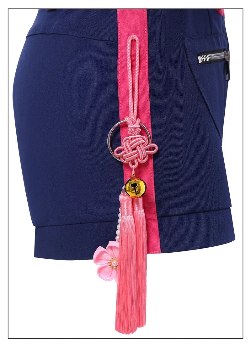 K-Pop Demon Hunters Rumi Cosplay Costume Set – Anime Idol Outfit for Women & Kids