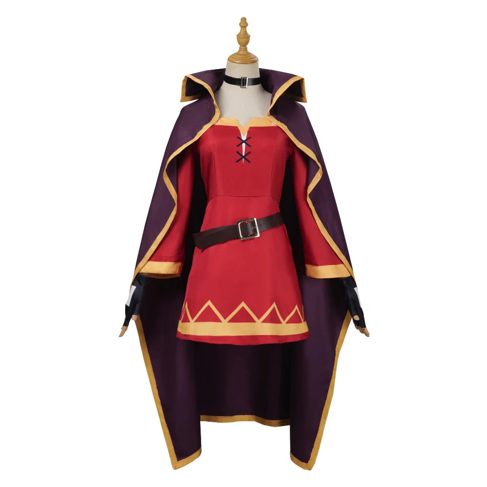 Megumin Cosplay Costume – KonoSuba Sorceress Outfit