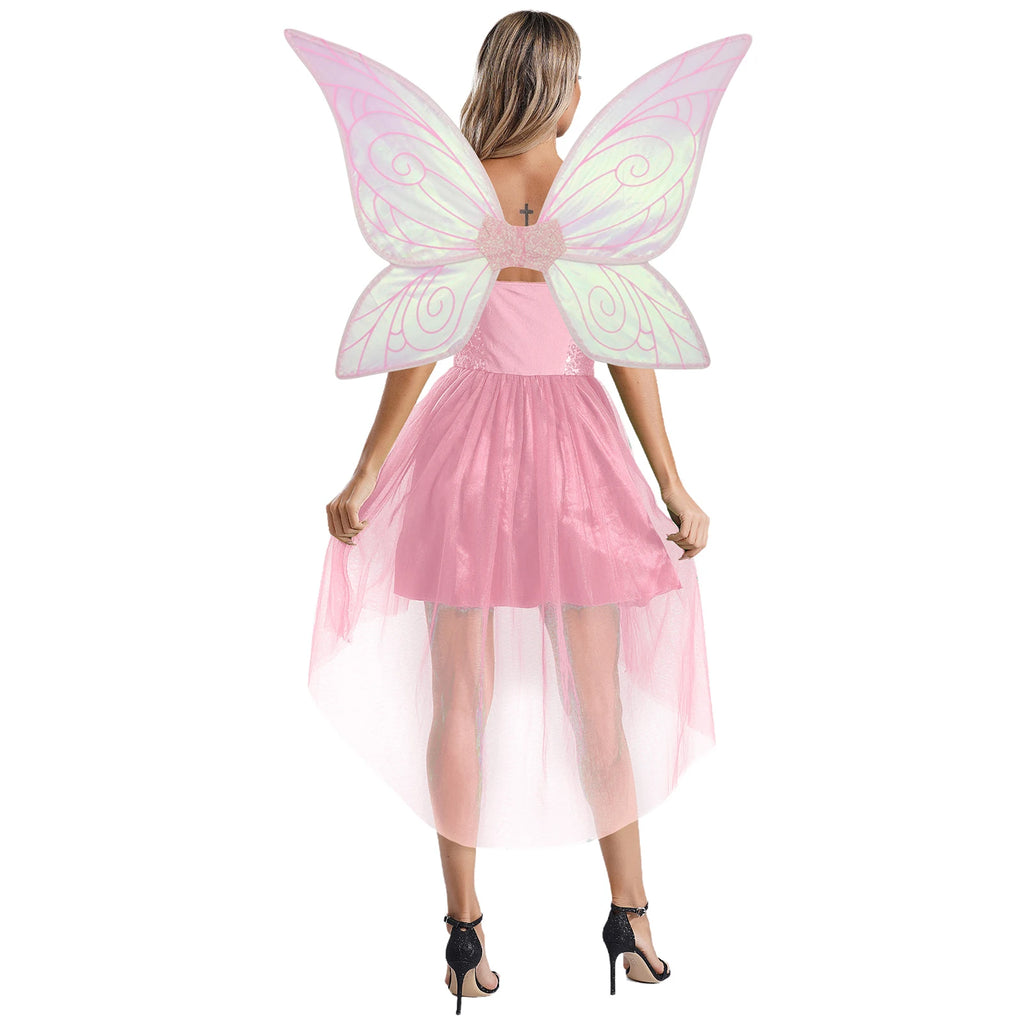 Fairy Princess Costume – Tinkerbell Inspired Dress with Wings