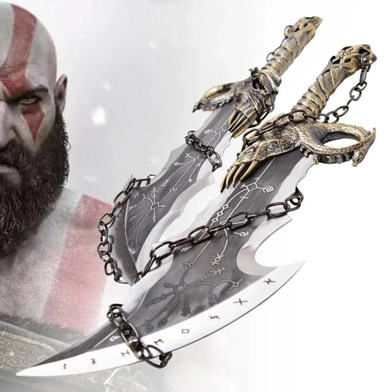 Kratos Blades of Chaos Cosplay Prop – God of War Foam Sword