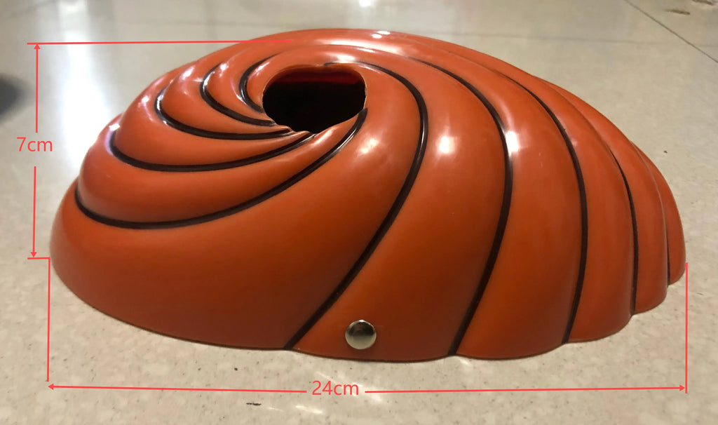 Obito Tobi Cosplay Mask – Akatsuki Full Face Resin Mask