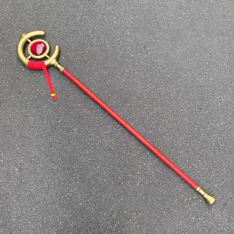 Frieren Inspired Mage Staff Cosplay Prop – 160cm Fantasy Anime Accessory