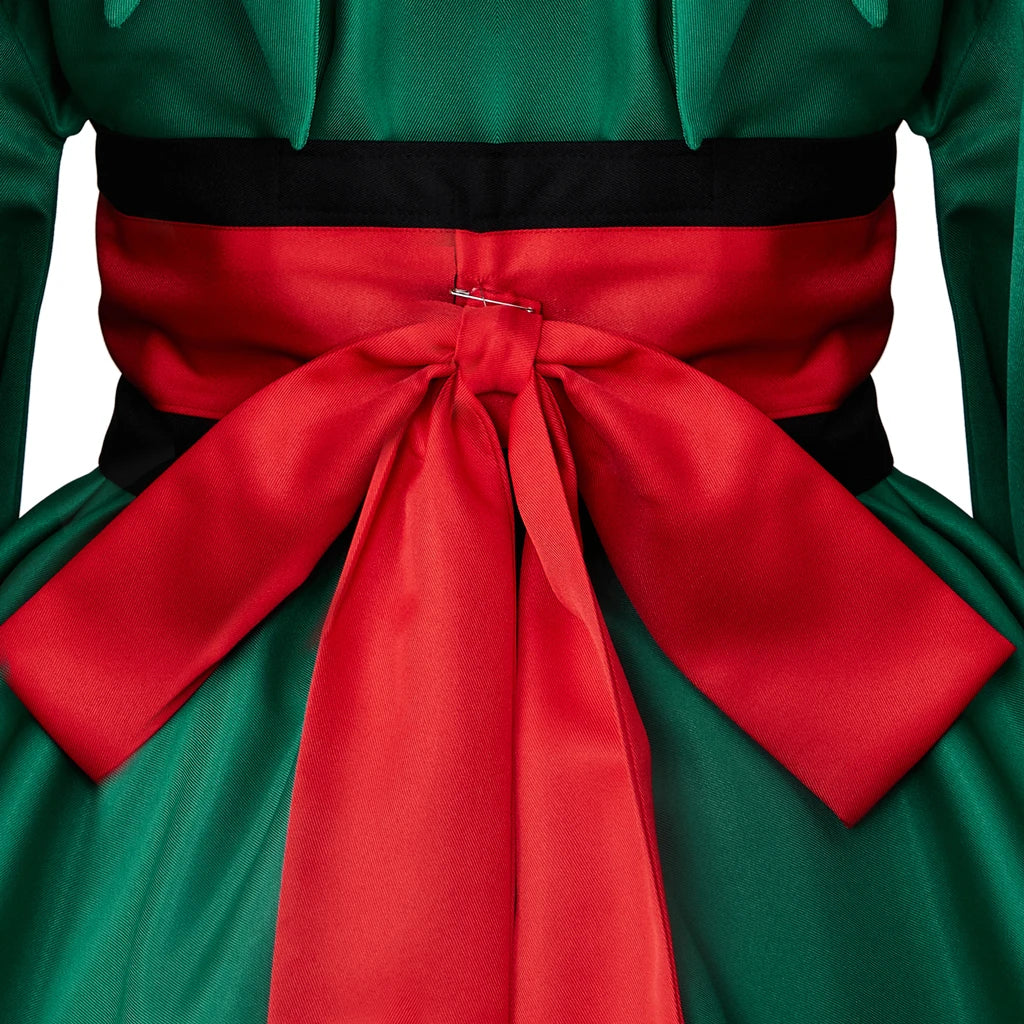 Midoriya Izuku Women’s Cosplay Costume – Anime Kimono Dress Outfit