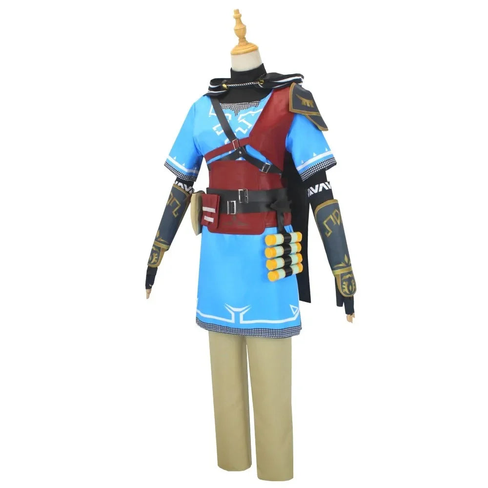 Link Cosplay Costume – The Legend of Zelda Breath of the Wild Outfit