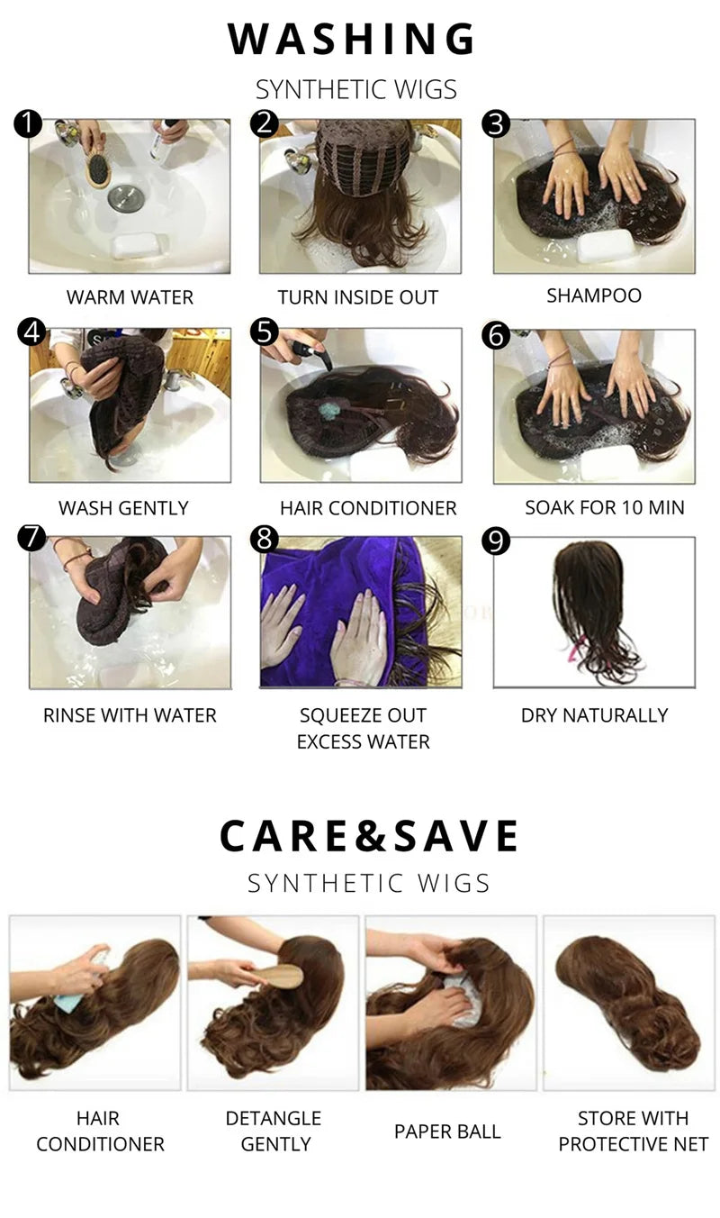 Long Black Ombre White Wig – Fluffy Heat-Resistant Cosplay Wig