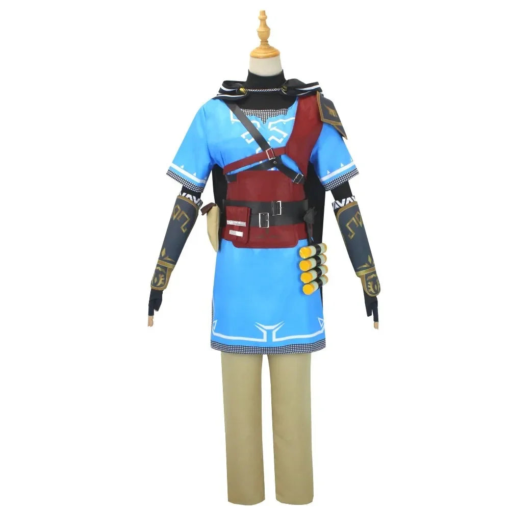 Link Cosplay Costume – The Legend of Zelda Breath of the Wild Outfit