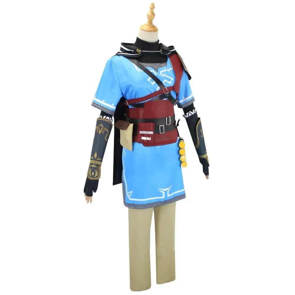 Link Cosplay Costume – The Legend of Zelda Breath of the Wild Outfit