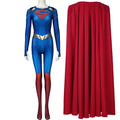 Women’s Superhero Cosplay Jumpsuit Set – Hero Cape Costume