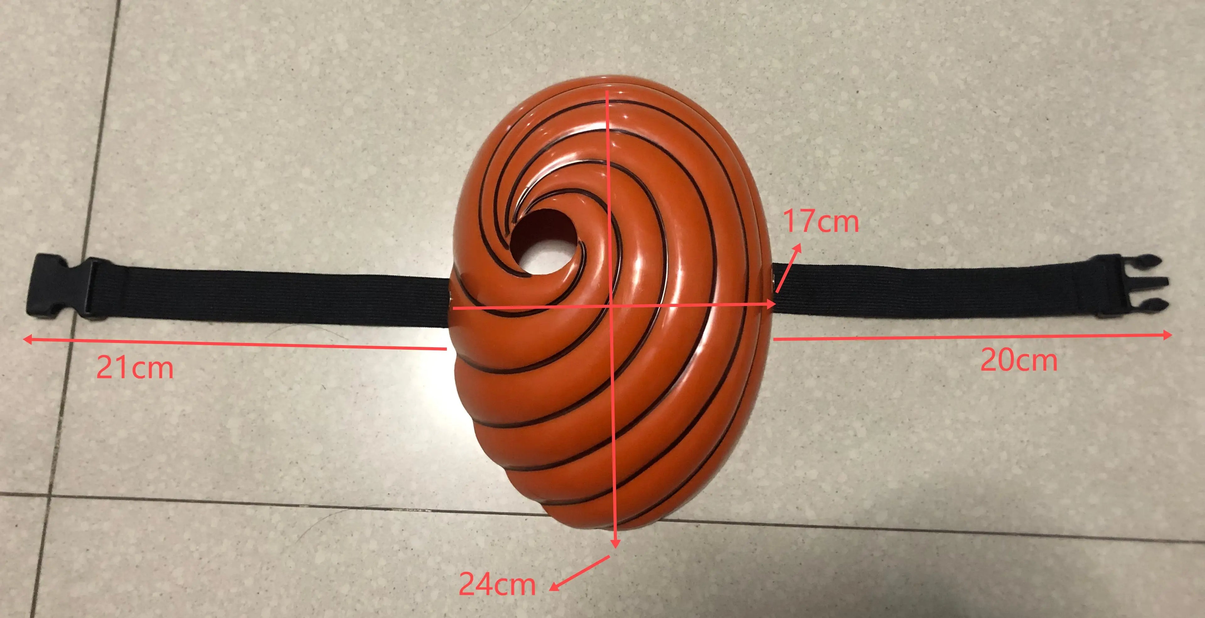 Obito Tobi Cosplay Mask – Akatsuki Full Face Resin Mask
