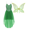 Fairy Princess Costume – Tinkerbell Inspired Dress with Wings