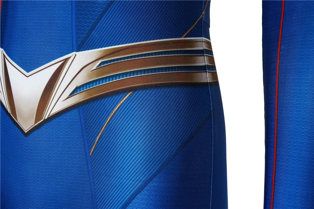 Women’s Superhero Cosplay Jumpsuit Set – Hero Cape Costume