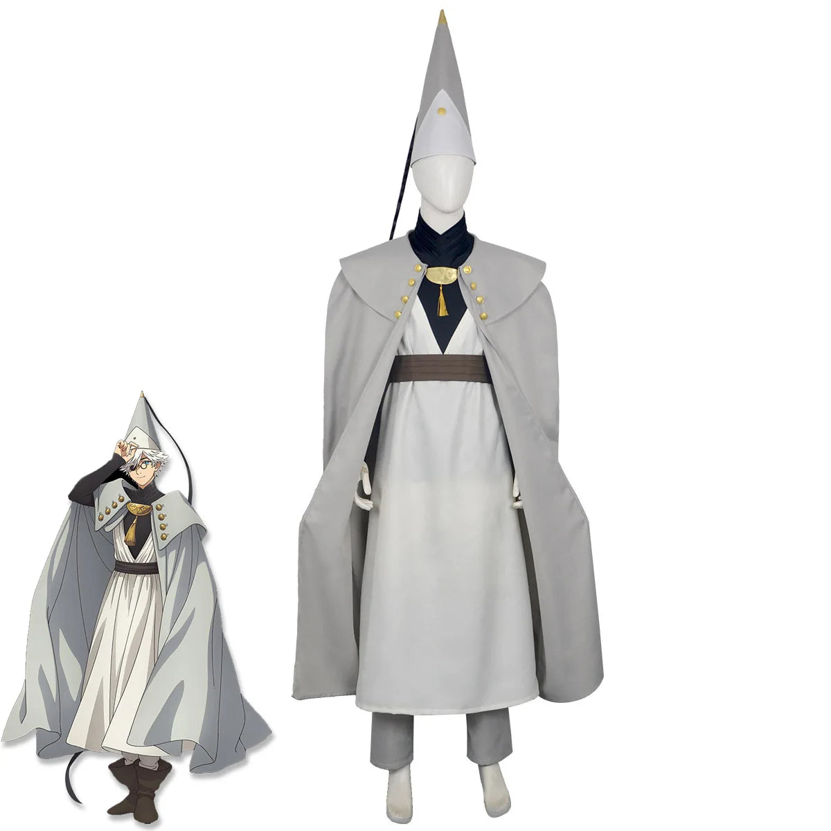 Qifrey Cosplay Costume – Witch Hat Atelier Magician Outfit Set