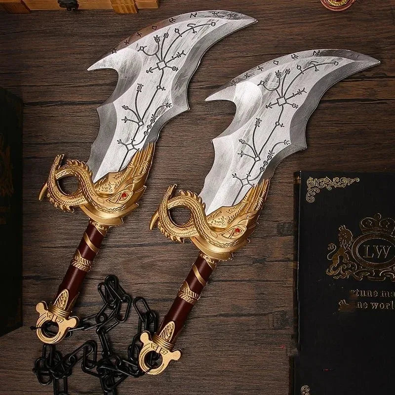 Kratos Blades of Chaos Cosplay Prop – God of War Foam Sword