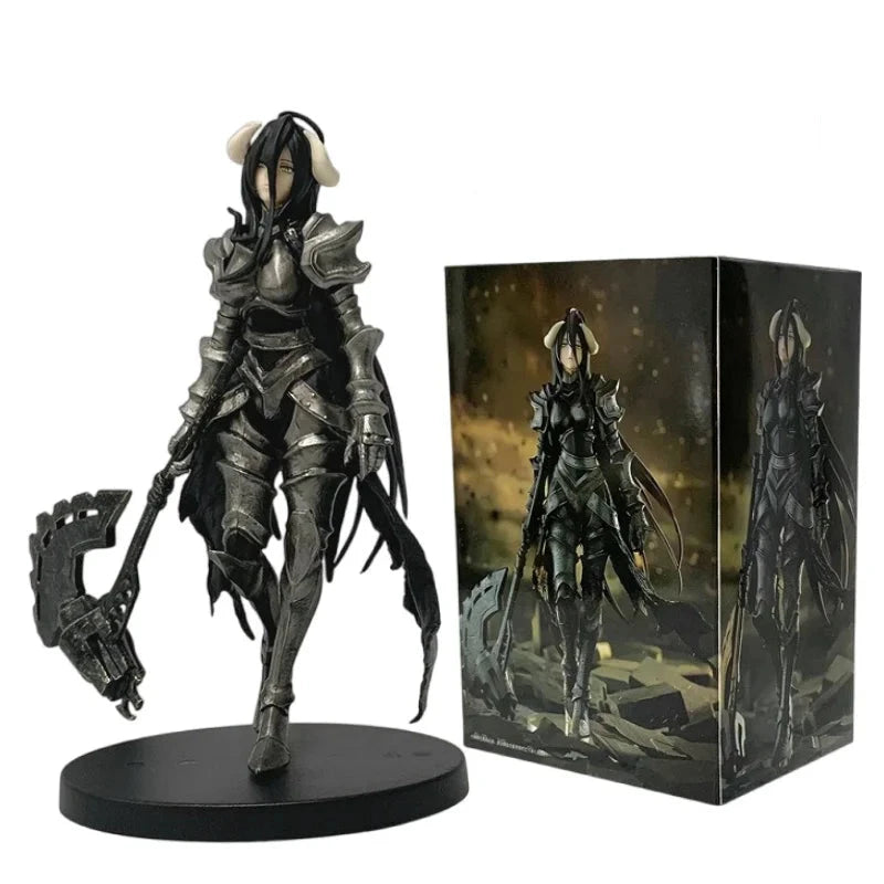 Albedo Armored Figure – Overlord 7.1in PVC Collectible