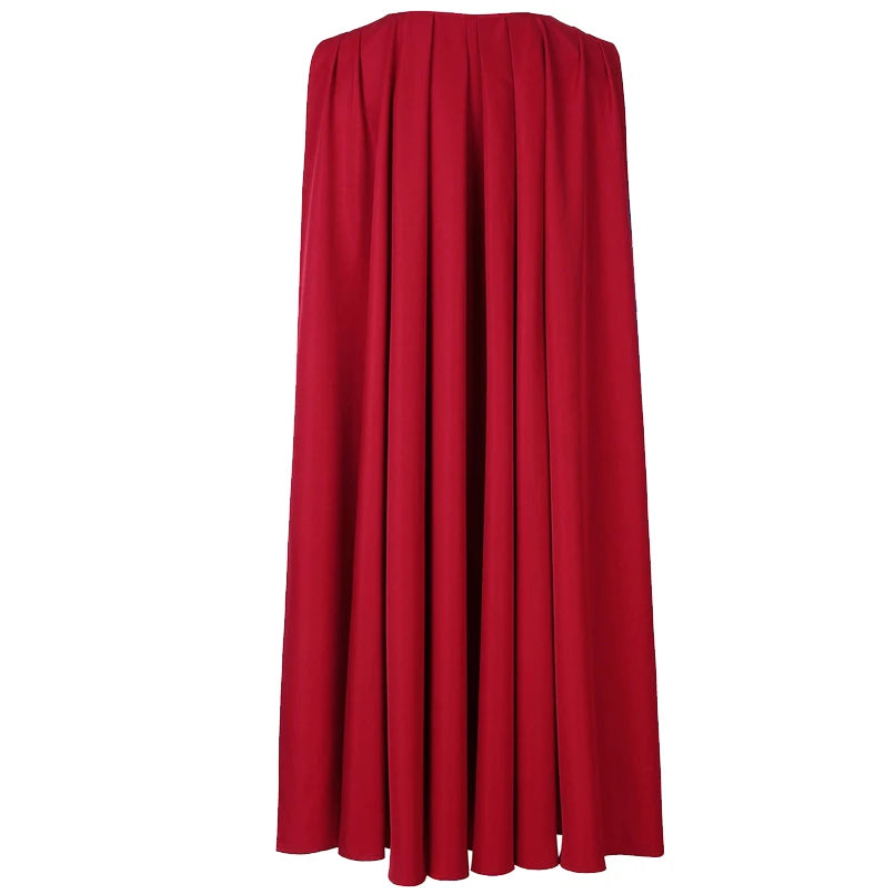 Women’s Superhero Cosplay Jumpsuit Set – Hero Cape Costume