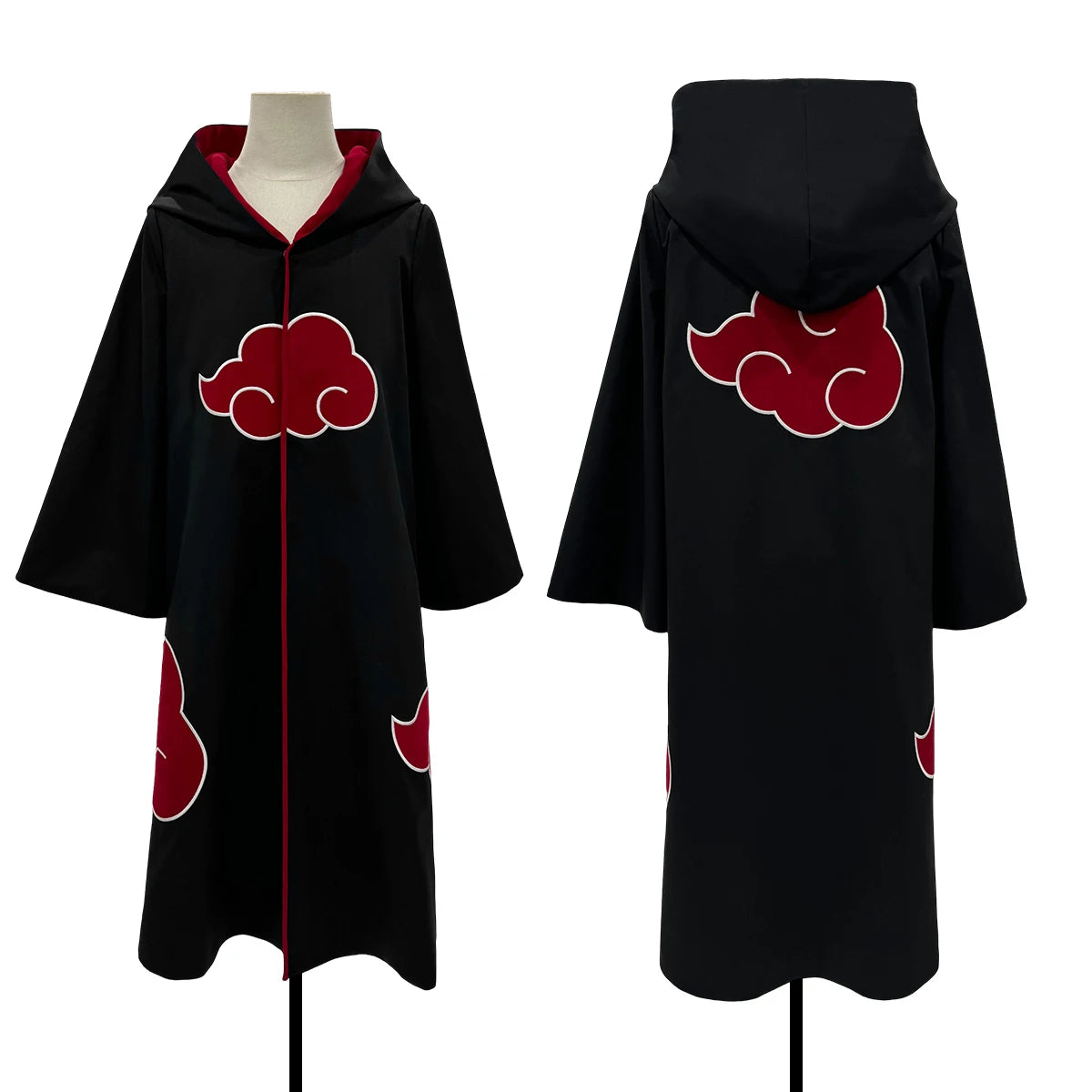 Itachi Uchiha Akatsuki Cloak Cosplay Costume – Anime Robe (Naruto Inspired)