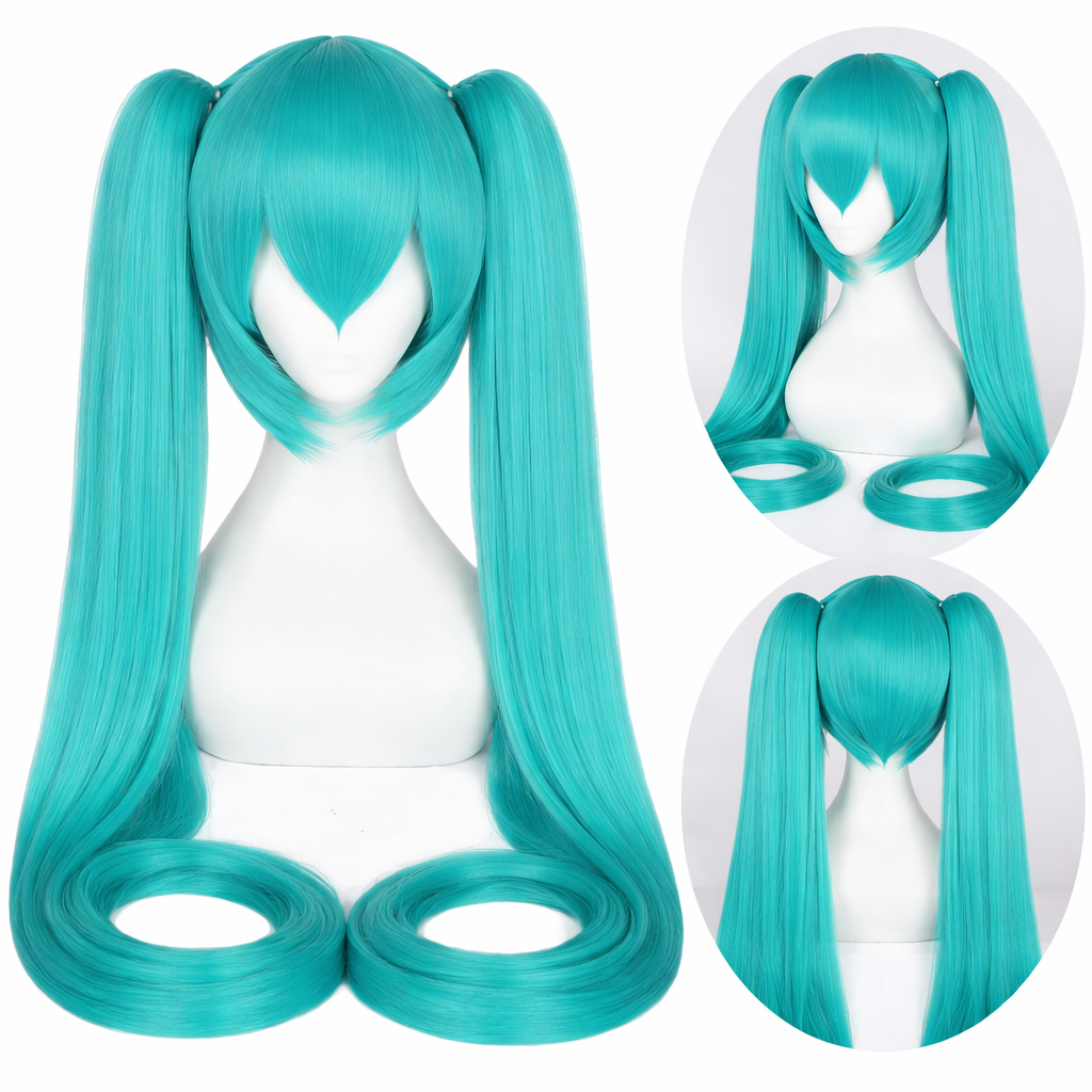 Hatsune Miku Wig – Long Twin Tail 110cm Cosplay Hair