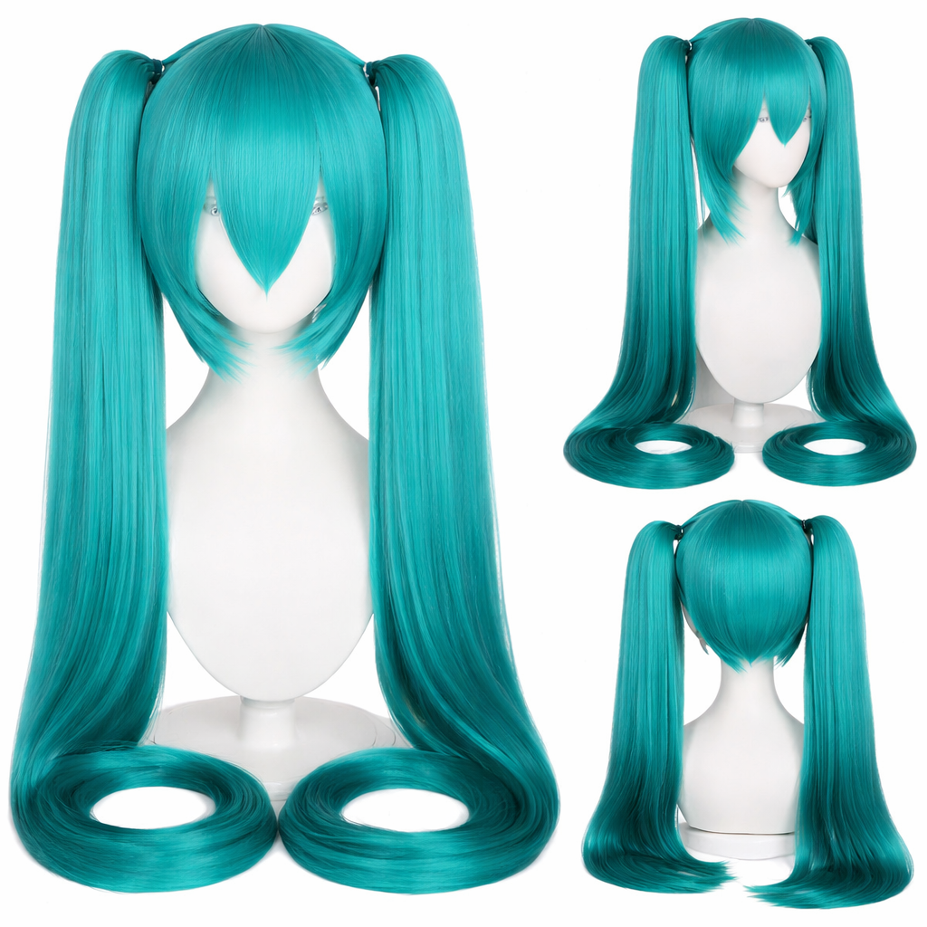 Hatsune Miku Wig – Long Twin Tail 110cm Cosplay Hair