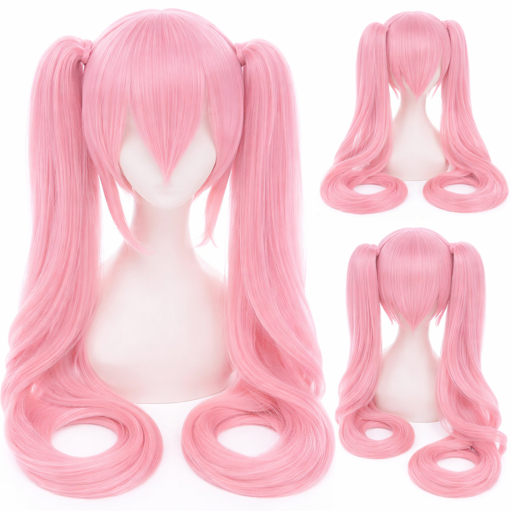 Hatsune Miku Wig – Long Twin Tail 110cm Cosplay Hair