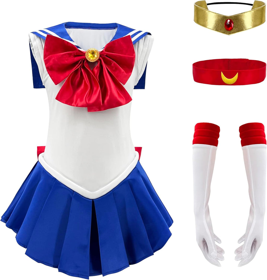 Sailor Moon Cosplay Costume – Usagi Tsukino Full Uniform Set
