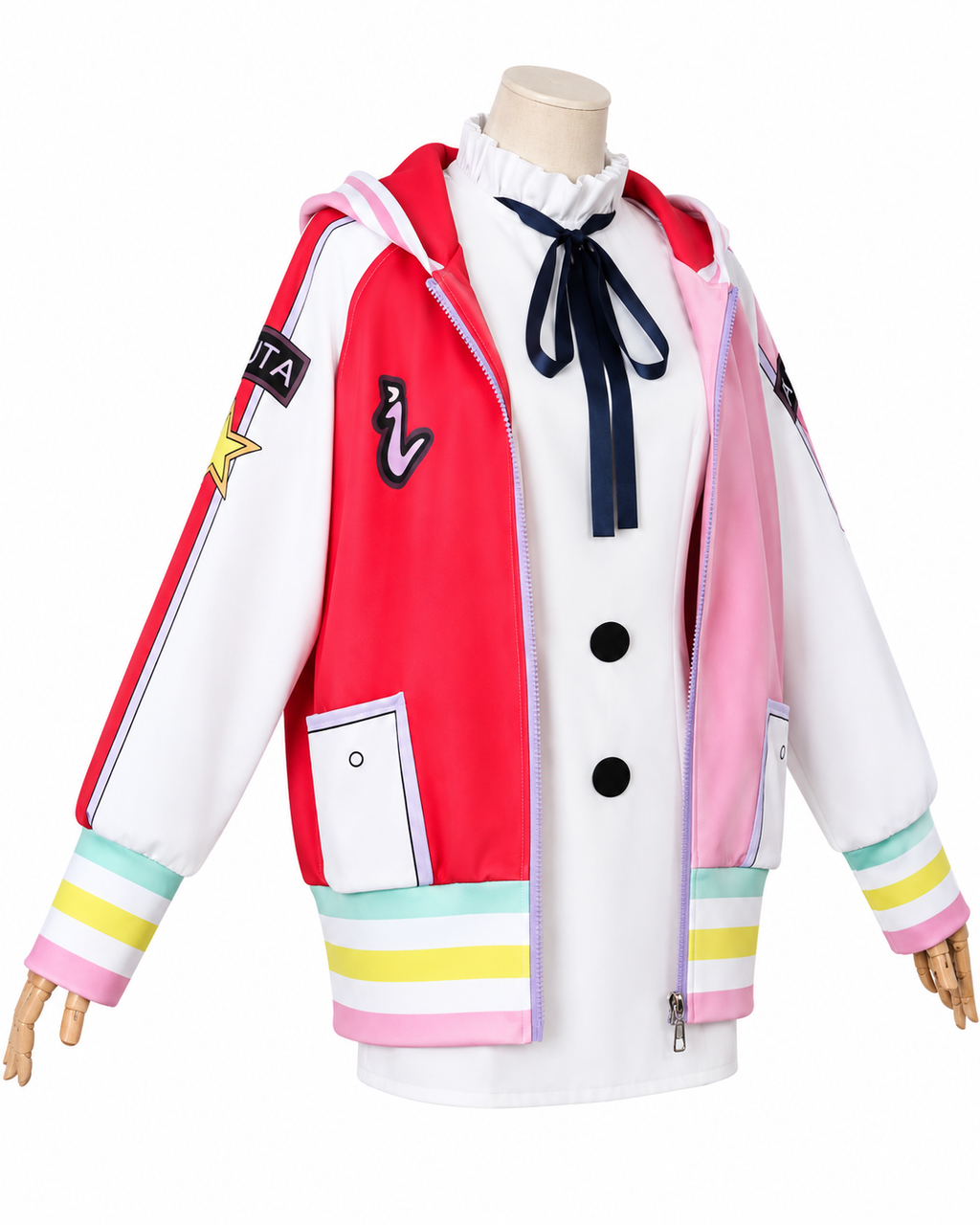 Uta Cosplay Coat – One Piece Film Red Anime Outfit