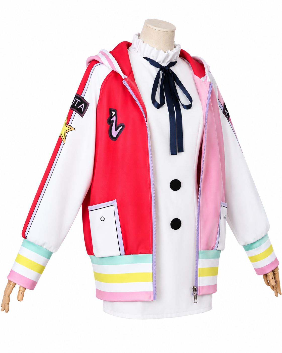 Uta Cosplay Coat – One Piece Film Red Anime Outfit