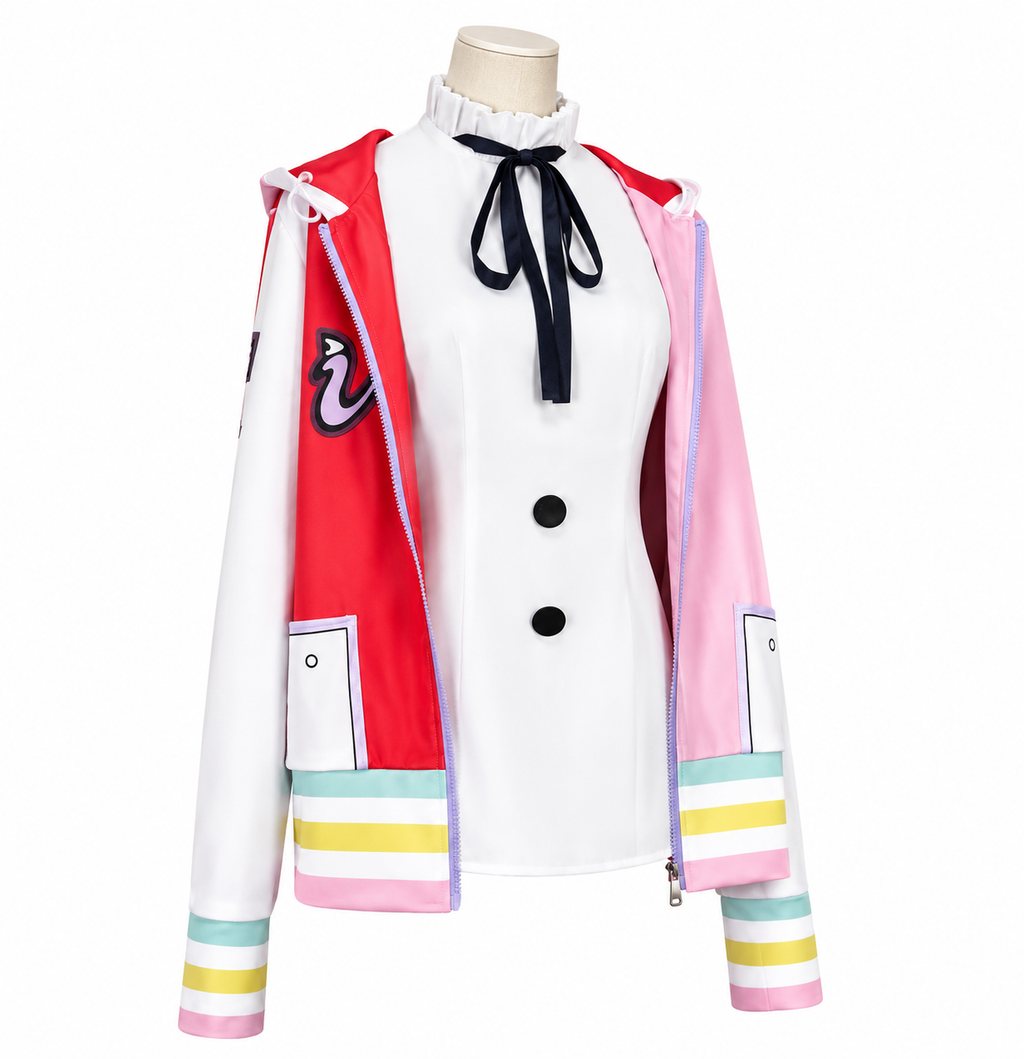 Uta Cosplay Coat – One Piece Film Red Anime Outfit