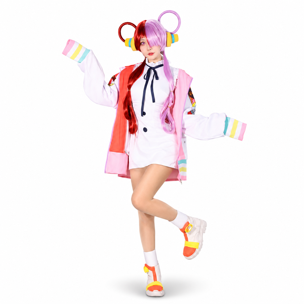 Uta Cosplay Coat – One Piece Film Red Anime Outfit