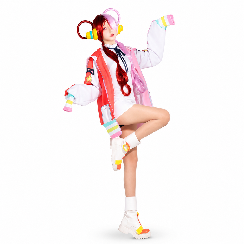 Uta Cosplay Coat – One Piece Film Red Anime Outfit