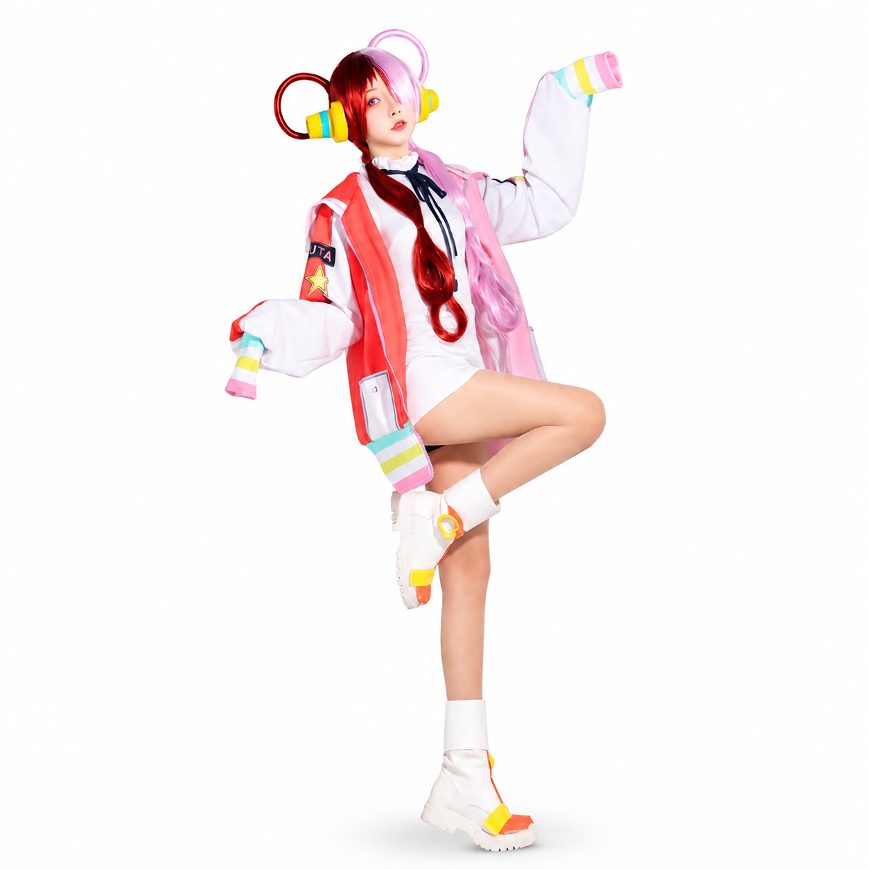 Uta Cosplay Coat – One Piece Film Red Anime Outfit