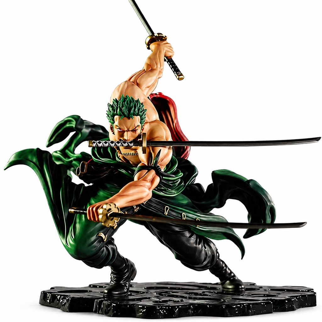 Zoro Three Sword Style Figure – One Piece PVC Collectible