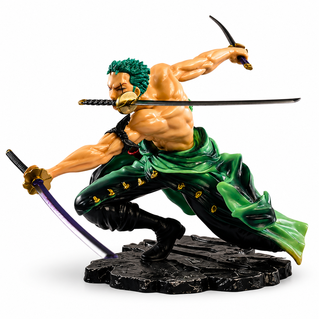 Zoro Three Sword Style Figure – One Piece PVC Collectible